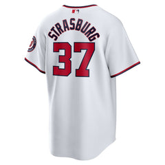 Stephen Strasburg Washington Nationals Home Replica Jersey  - White