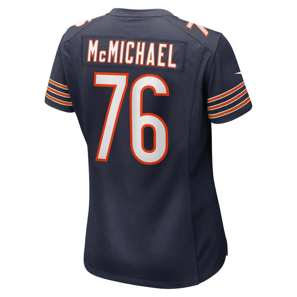 Steve McMichael Chicago Bears Women's Retired Player Game Jersey - Navy