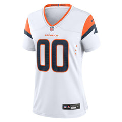 Denver Broncos Women's Mile High Collection Custom Game Jersey - White