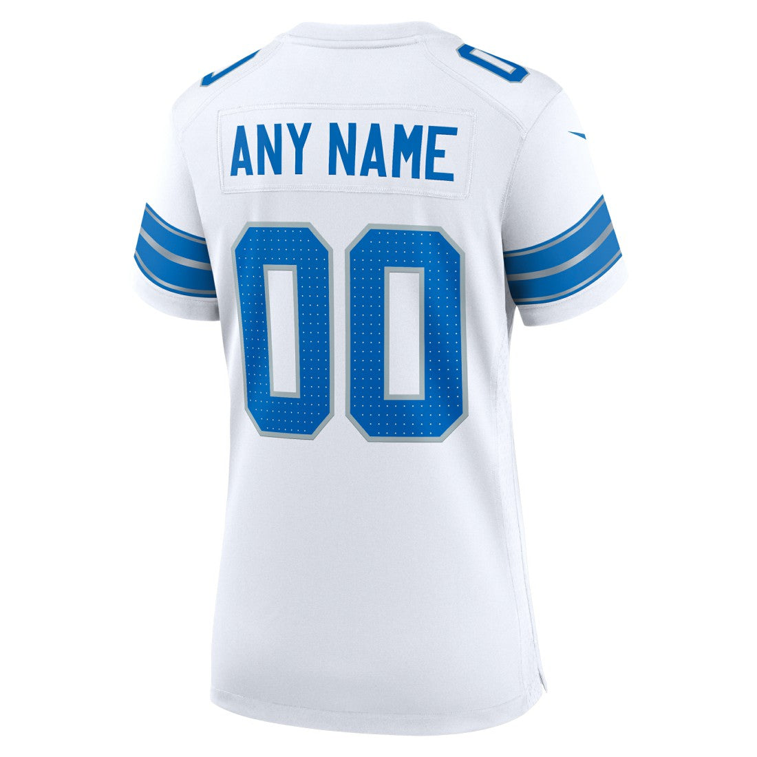Detroit Lions Women's Custom Game Jersey - White
