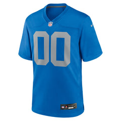 Detroit Lions Alternate Custom Game Jersey - Blue