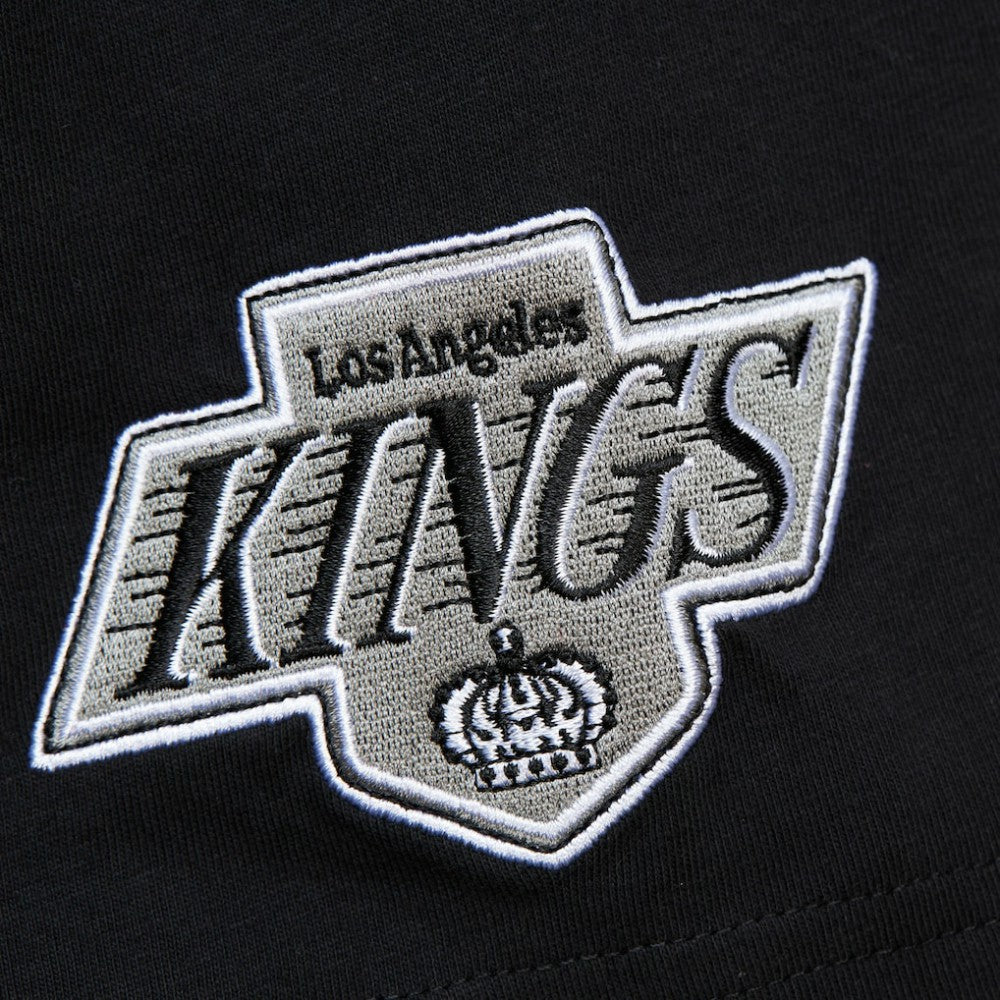 Wayne Gretzky Los Angeles Kings Mitchell & Ness Premium Nickname Vintage Logo T-Shirt Black