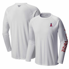 Los Angeles Angels Terminal Tackle Long Sleeve T-Shirt White | Columbia