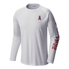 Los Angeles Angels Terminal Tackle Long Sleeve T-Shirt White | Columbia