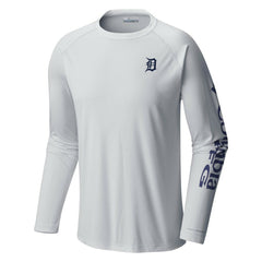 Detroit Tigers Terminal Tackle Long Sleeve T-Shirt White | Columbia