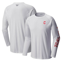 Cleveland Guardians Terminal Tackle Long Sleeve T-Shirt White | Columbia