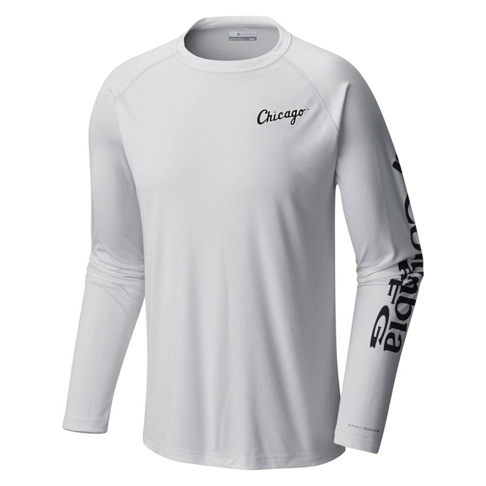 Chicago White Sox Terminal Tackle Long Sleeve T-Shirt White | Columbia