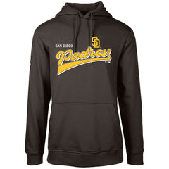 San Diego Padres Levelwear Podium Vintage Team 2.0 Pullover Hoodie Brown