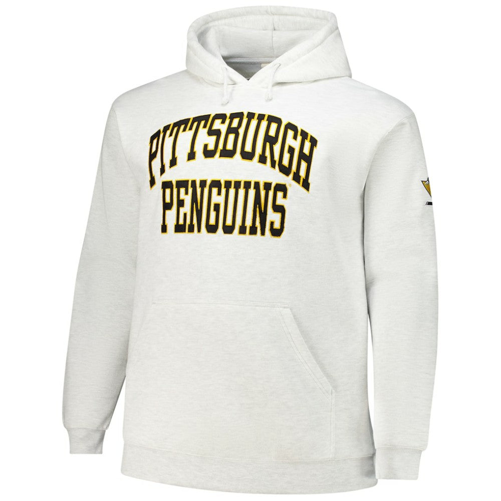Pittsburgh Penguins Fanatics Big & Tall Fleece Pullover Hoodie White