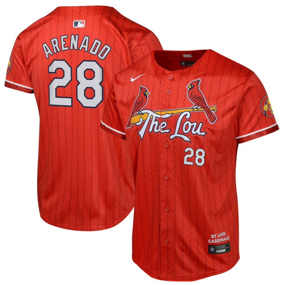 Nolan Arenado St. Louis Cardinals Youth 2024 City Connect Limited Player Jersey Red | Nike