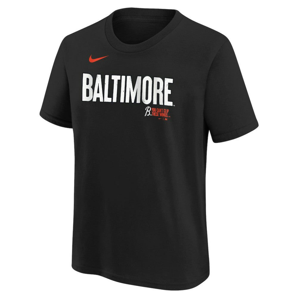 Adley Rutschman Baltimore Orioles Youth Fuse City Connect Name & Number T-Shirt Black | Nike