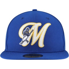 Milwaukee Brewers  Duo Logo 2.0 59FIFTY Fitted Hat Royal | New Era