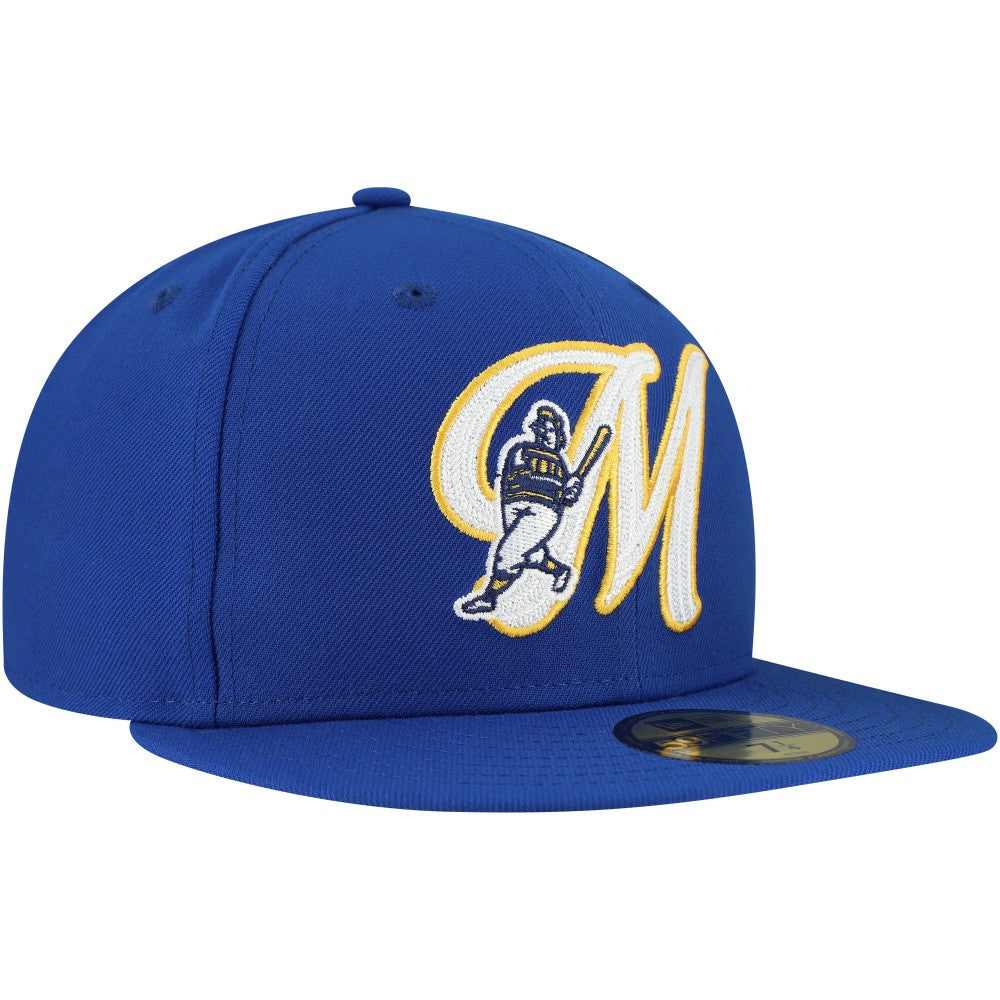 Milwaukee Brewers  Duo Logo 2.0 59FIFTY Fitted Hat Royal | New Era