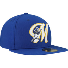 Milwaukee Brewers  Duo Logo 2.0 59FIFTY Fitted Hat Royal | New Era