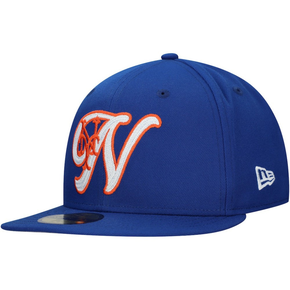 New York Mets  Duo Logo 2.0 59FIFTY Fitted Hat Royal | New Era