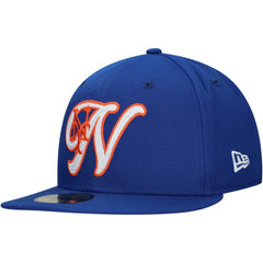 New York Mets  Duo Logo 2.0 59FIFTY Fitted Hat Royal | New Era