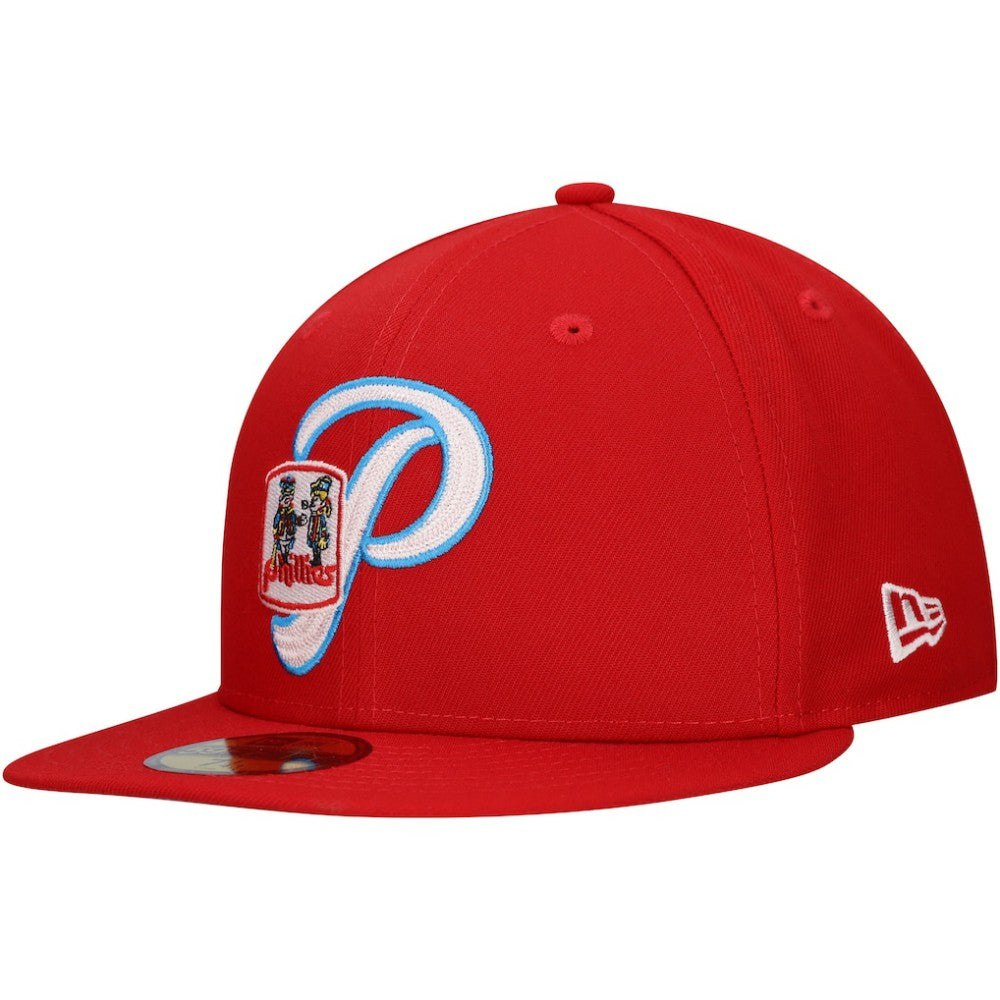 Philadelphia Phillies  Duo Logo 2.0 59FIFTY Fitted Hat Red | New Era