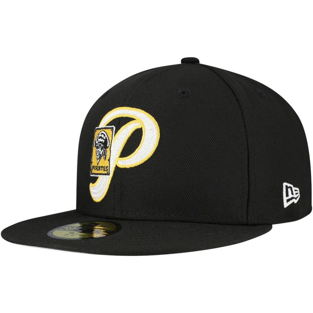 Pittsburgh Pirates  Duo Logo 2.0 59FIFTY Fitted Hat Black | New Era