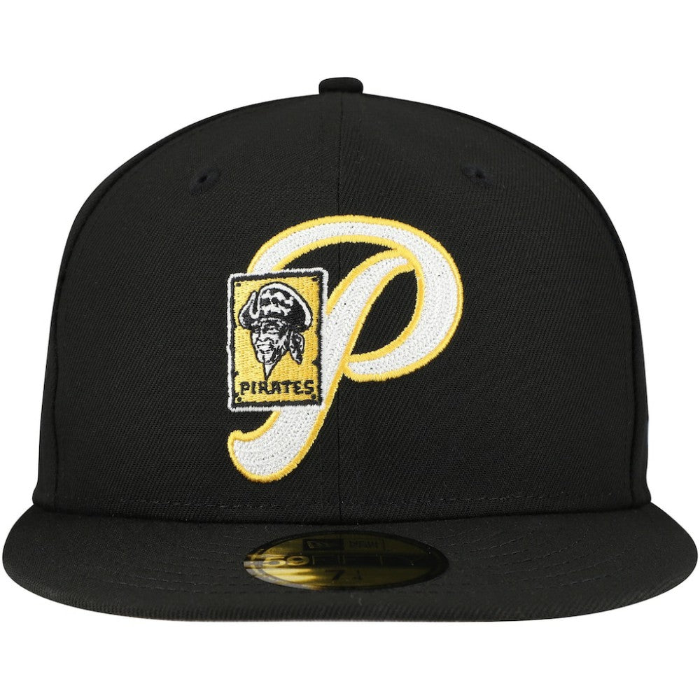 Pittsburgh Pirates  Duo Logo 2.0 59FIFTY Fitted Hat Black | New Era