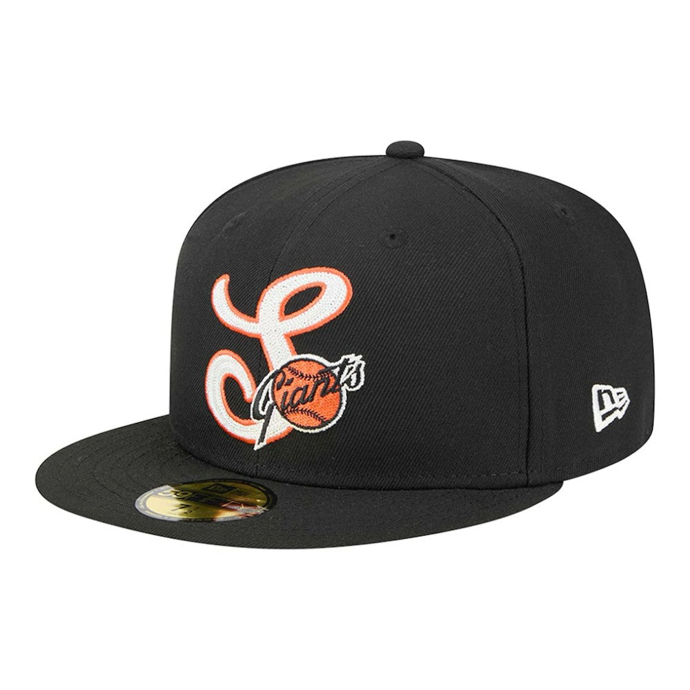 San Francisco Giants  Duo Logo 2.0 59FIFTY Fitted Hat Black | New Era
