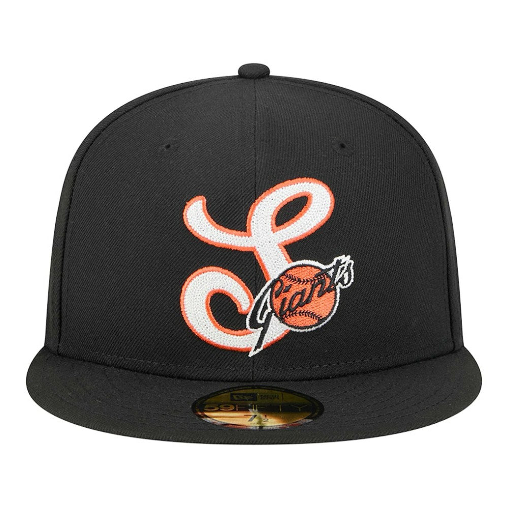 San Francisco Giants  Duo Logo 2.0 59FIFTY Fitted Hat Black | New Era
