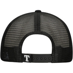 Texas Rangers Retro Bold A-Frame Trucker 9FORTY Adjustable Hat Black | New Era