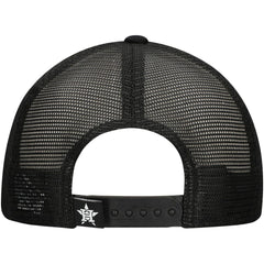 Houston Astros Retro Bold A-Frame Trucker 9FORTY Adjustable Hat Black | New Era