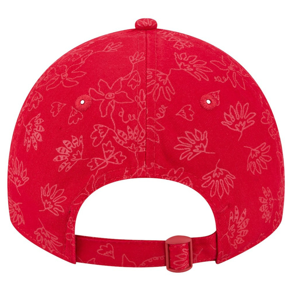 St. Louis Cardinals Women's Tonal Floral 9TWENTY Adjustable Hat Red | New Era