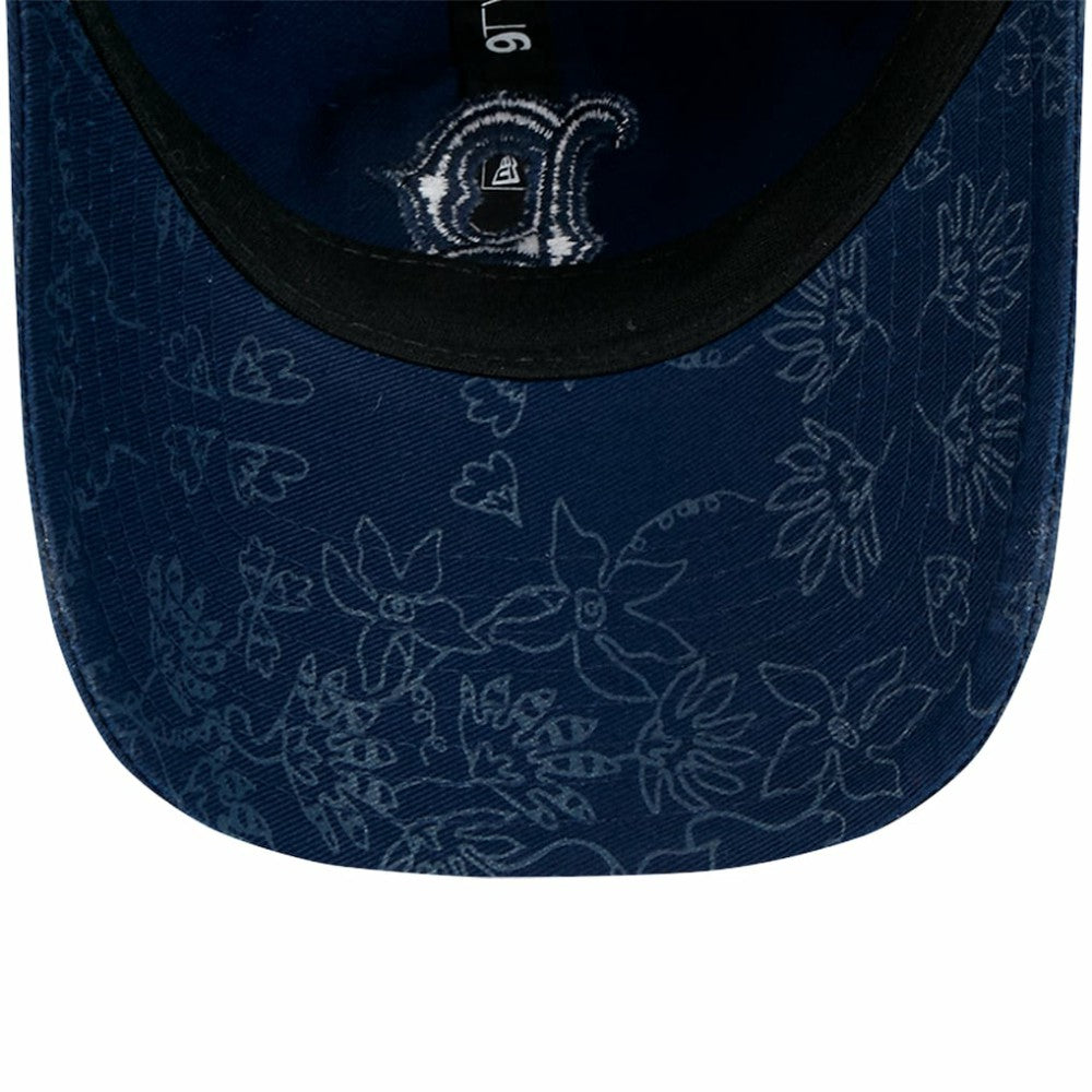 Boston Red Sox Women's Tonal Floral 9TWENTY Adjustable Hat Navy | New Era