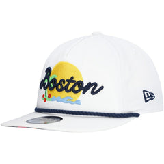 Boston Red Sox Paradise Golfer Adjustable Hat White | New Era