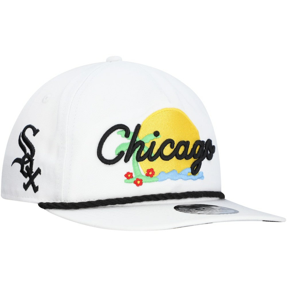 Chicago White Sox Paradise Golfer Adjustable Hat White | New Era