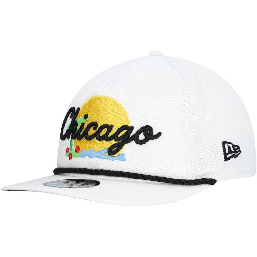 Chicago White Sox Paradise Golfer Adjustable Hat White | New Era