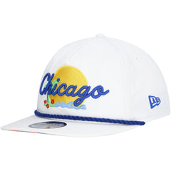Chicago Cubs Paradise Golfer Adjustable Hat White | New Era