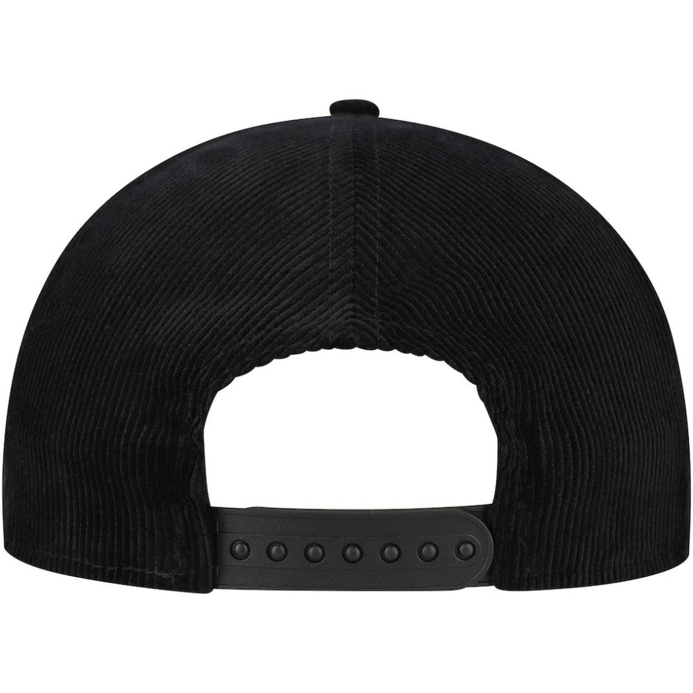 Chicago Cubs Corduroy Filigree Golfer Adjustable Hat Black | New Era