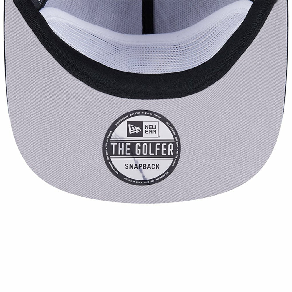 Chicago Cubs Corduroy Filigree Golfer Adjustable Hat Black | New Era