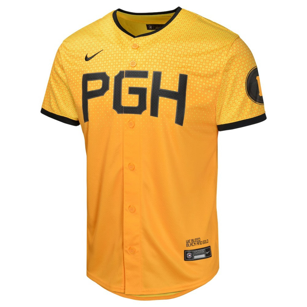 Pittsburgh Pirates Youth City Connect Limited Jersey Gold | Nike