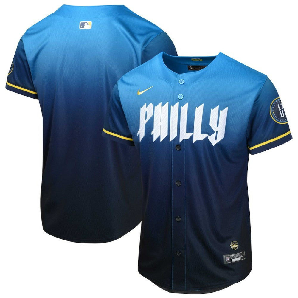 Philadelphia Phillies Youth 2024 City Connect Limited Jersey Blue | Nike