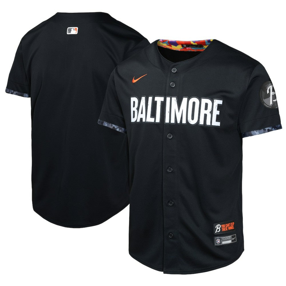 Baltimore Orioles Youth City Connect Limited Jersey Black | Nike