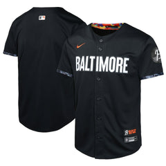 Baltimore Orioles Youth City Connect Limited Jersey Black | Nike