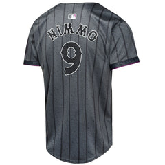 Brandon Nimmo New York Mets Youth 2024 City Connect Limited Player Jersey Graphite | Nike