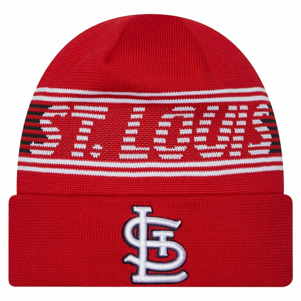 St. Louis Cardinals Authentic Collection Cuffed Knit Hat Red | New Era