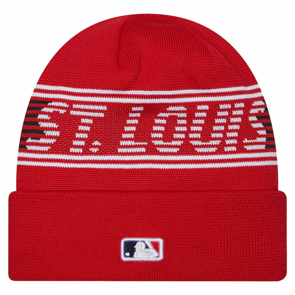 St. Louis Cardinals Authentic Collection Cuffed Knit Hat Red | New Era