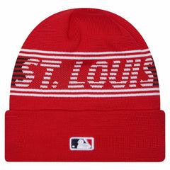 St. Louis Cardinals Authentic Collection Cuffed Knit Hat Red | New Era
