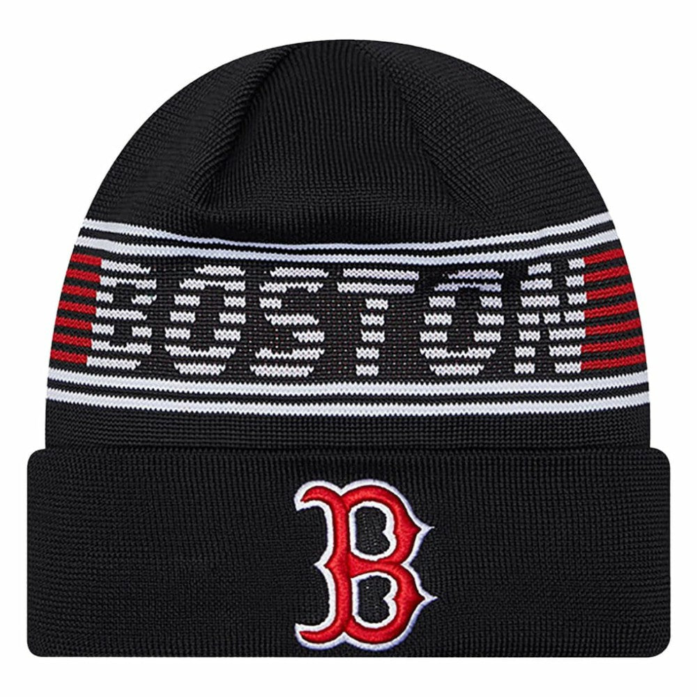 Boston Red Sox Authentic Collection Cuffed Knit Hat Navy | New Era