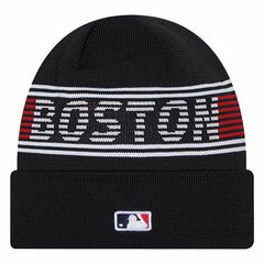 Boston Red Sox Authentic Collection Cuffed Knit Hat Navy | New Era