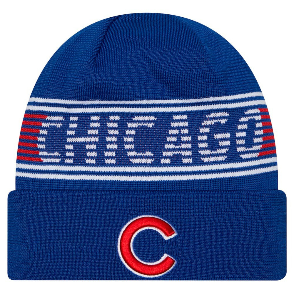 Chicago Cubs Authentic Collection Cuffed Knit Hat Royal | New Era