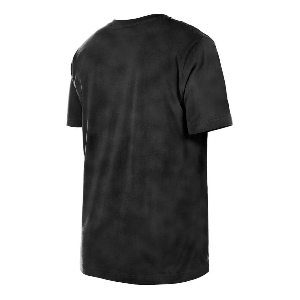 Atlanta Braves Women's Sport Classics Enzyme Wash Oversized T-Shirt Black | New Era