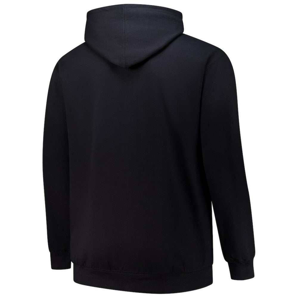 Pittsburgh Pirates   Stack Fleece Pullover Hoodie Black