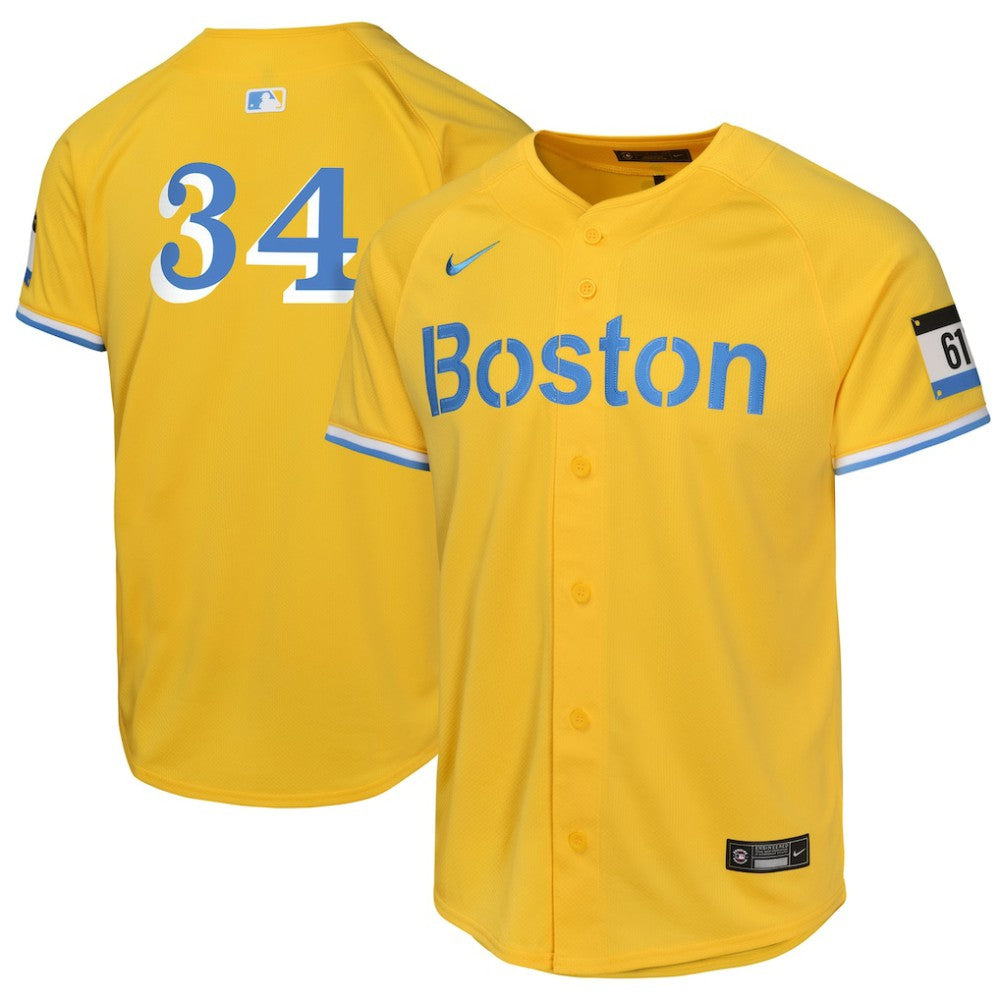 David Ortiz Boston Red Sox Youth City Connect Limited Player Jersey Gold | Nike
