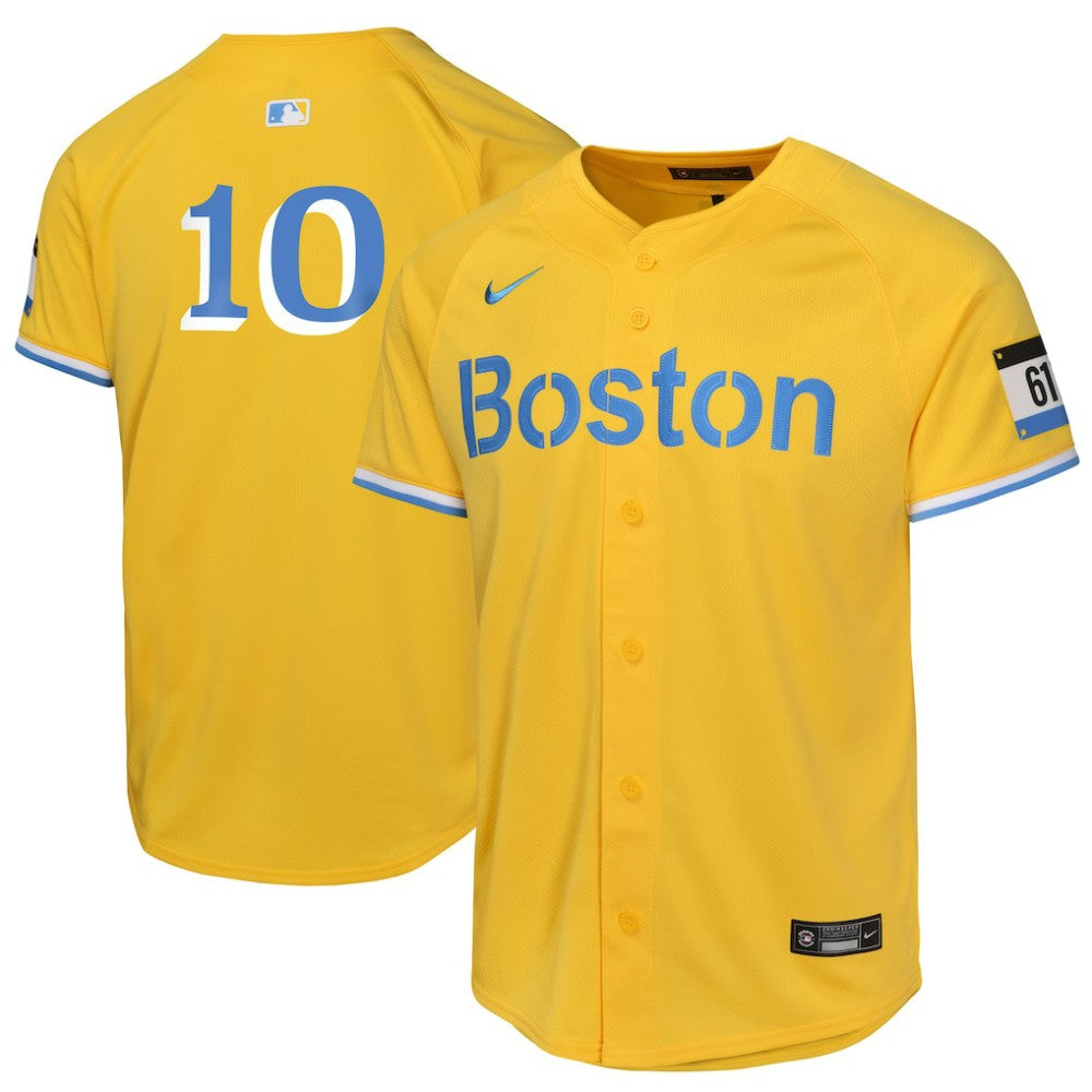 Trevor Story Boston Red Sox Youth City Connect Limited Player Jersey Gold | Nike